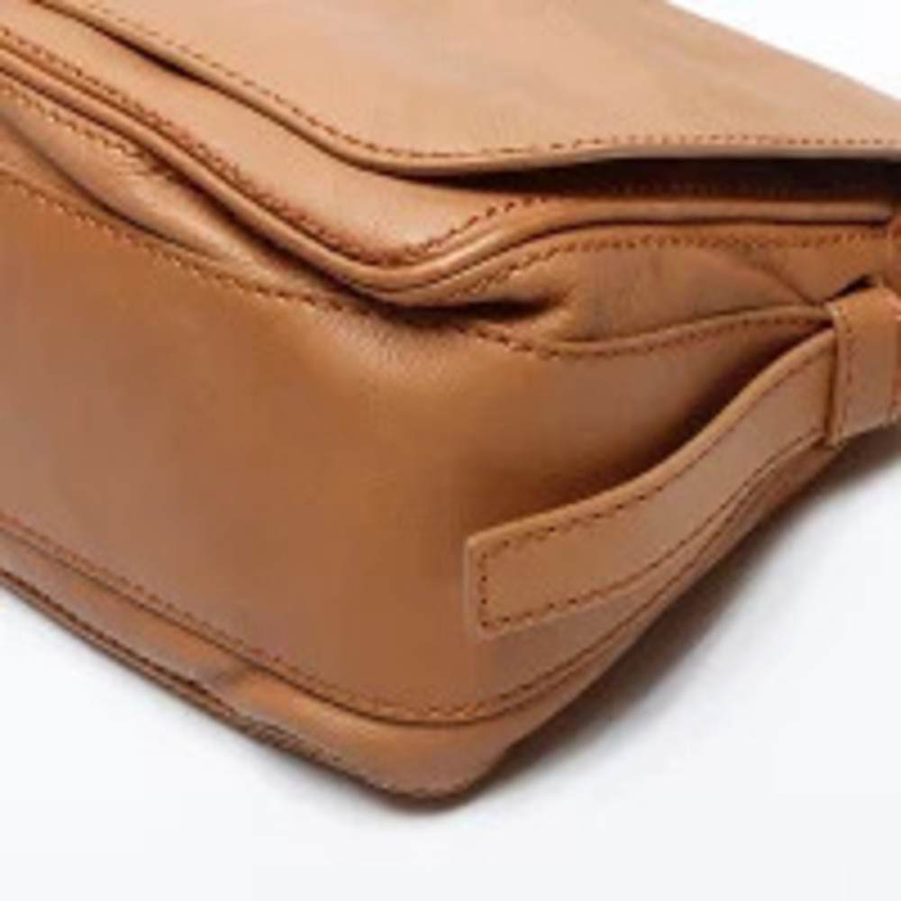 Celine Leather Shoulder Bag Beige - Picture 7 of 13